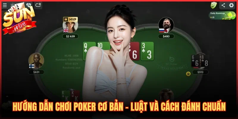 Hướng Dẫn Chơi Poker Cơ Bản – Luật Và Cách Đánh Chuẩn
