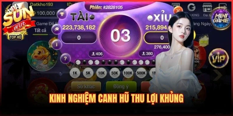 Kinh nghiệm canh hũ thu lợi khủng