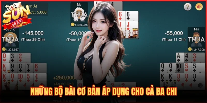 Những bộ bài cơ bản áp dụng cho cả ba chi