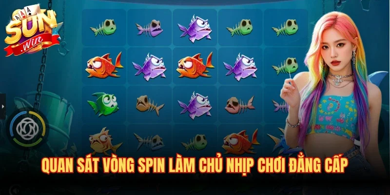 Crazy Shark 2026 - Cuộc Săn Đại Dương Kịch Tính Bất Tận 4 Quan sát vòng spin làm chủ nhịp chơi đẳng cấp