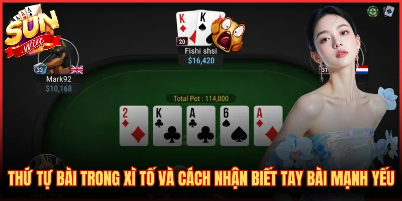 Thứ Tự Bài Trong Xì Tố Cùng Quy Tắc So Bài Chi Tiết 2 Thứ tự bài trong Xì tố và cách nhận biết tay bài mạnh yếu
